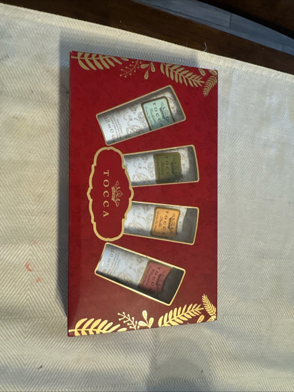 Tocca Mini Fragrance Set in Red and Gold